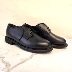 Bates Uniform Shoes E00769 Women's 7.5W Black Leather Oxford NWOT